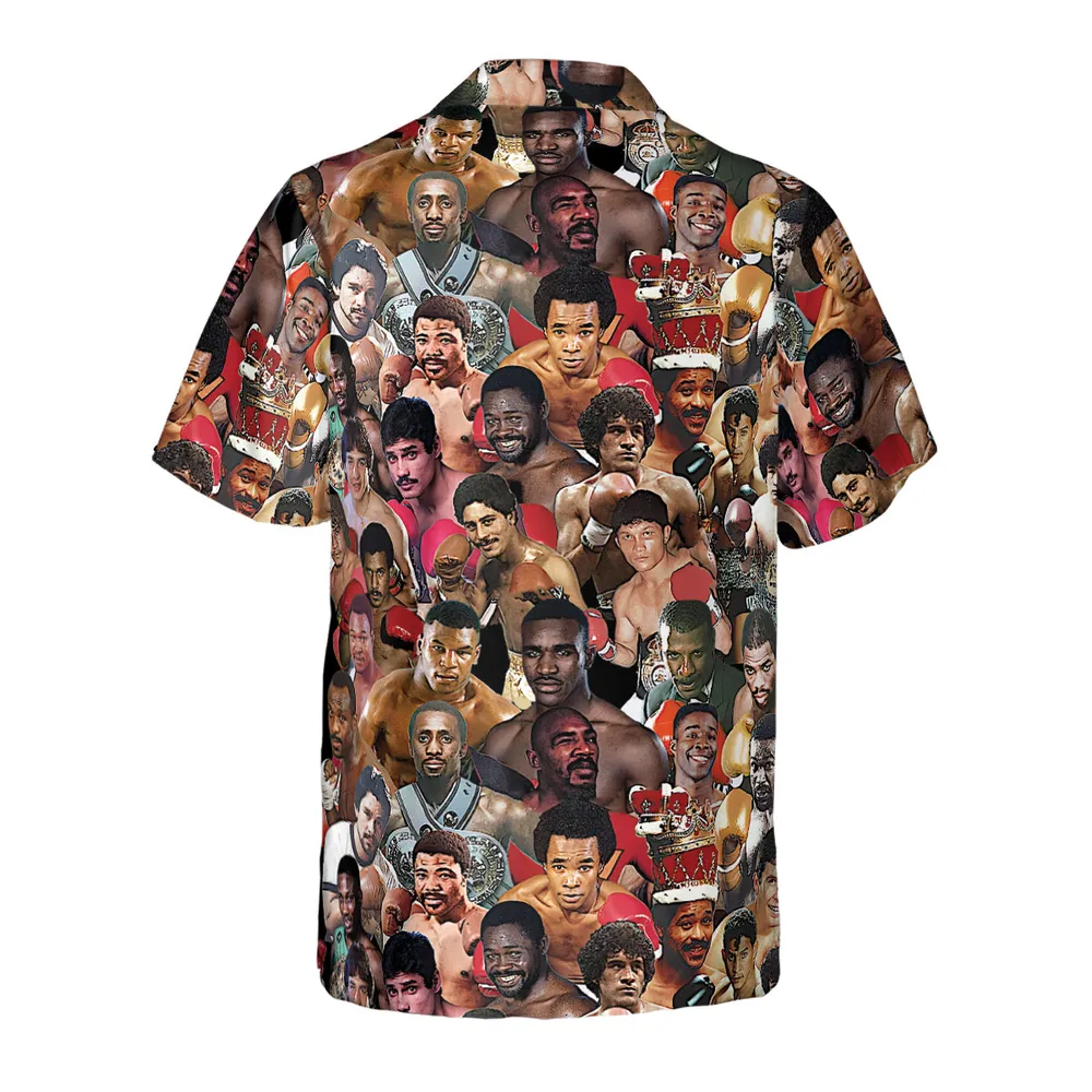 Fight Night Fit Boxing Legends Hawaiian Shirt - 3