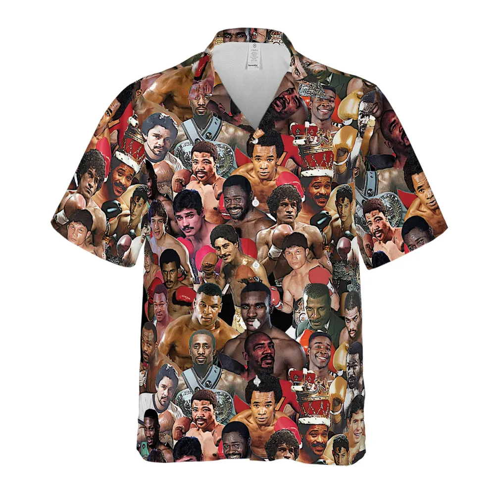 Fight Night Fit Boxing Legends Hawaiian Shirt - 2