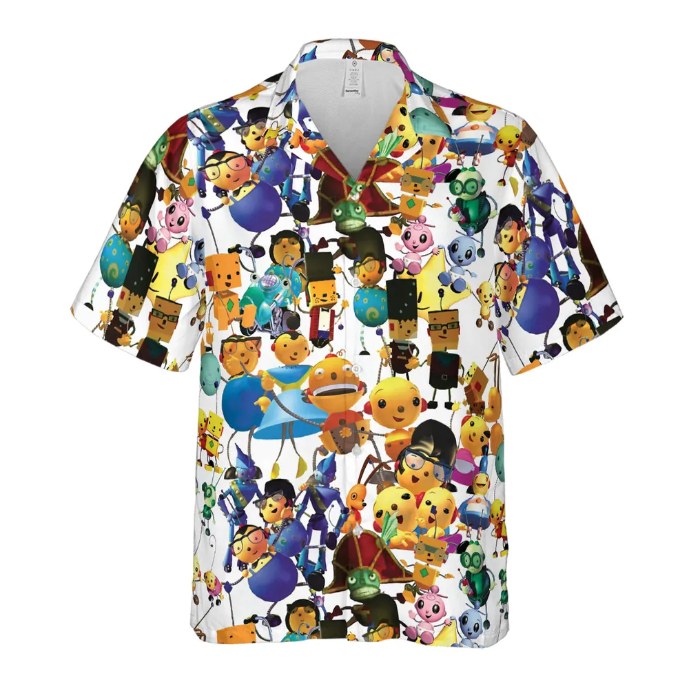 Rolie Polie Olie Seamless Hawaiian Shirt - 2