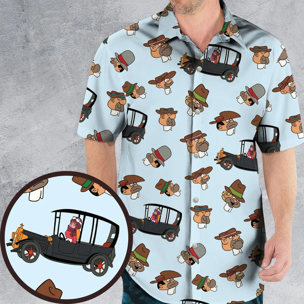 The Perils of Penelope Pitstop Hawaiian Shirt - 1