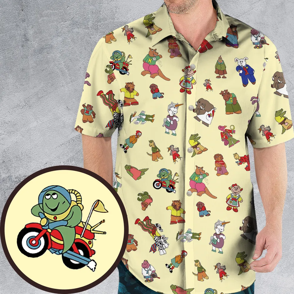 Sweet Pickles Characters Hawaiian Shirt - 1