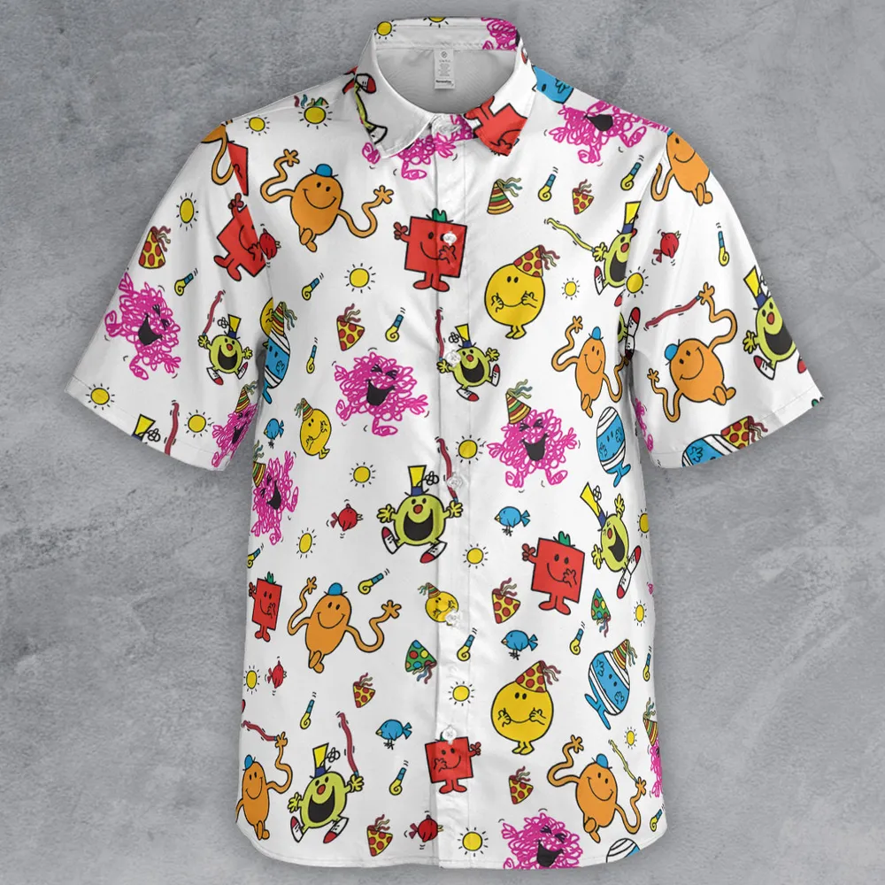 Party Mr. Men Little Miss Button Down Shirt - 2