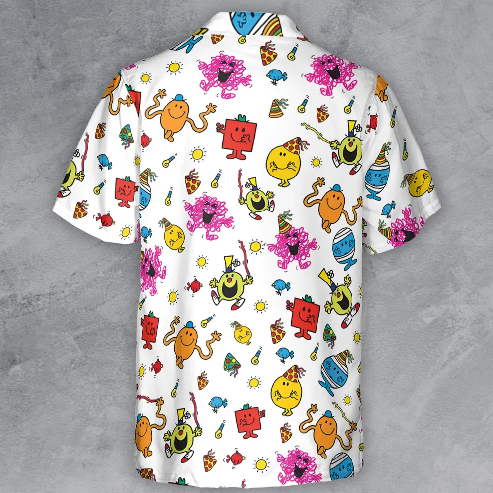 Party Mr. Men Little Miss Button Down Shirt - 3