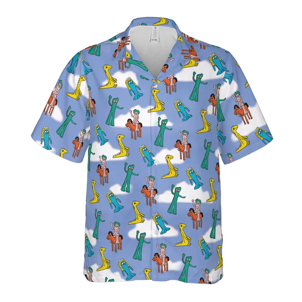 Gumby Characters Hawaiian Shirt - 2