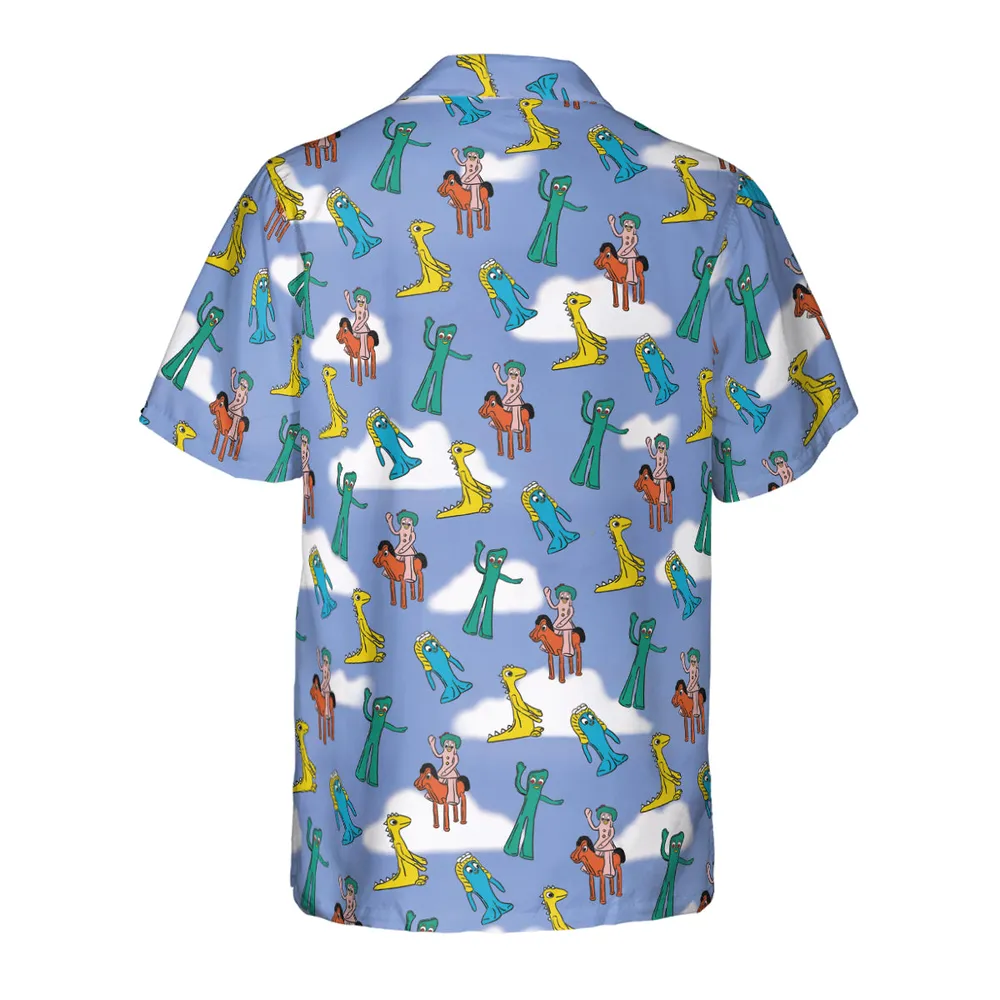 Gumby Characters Hawaiian Shirt - 3