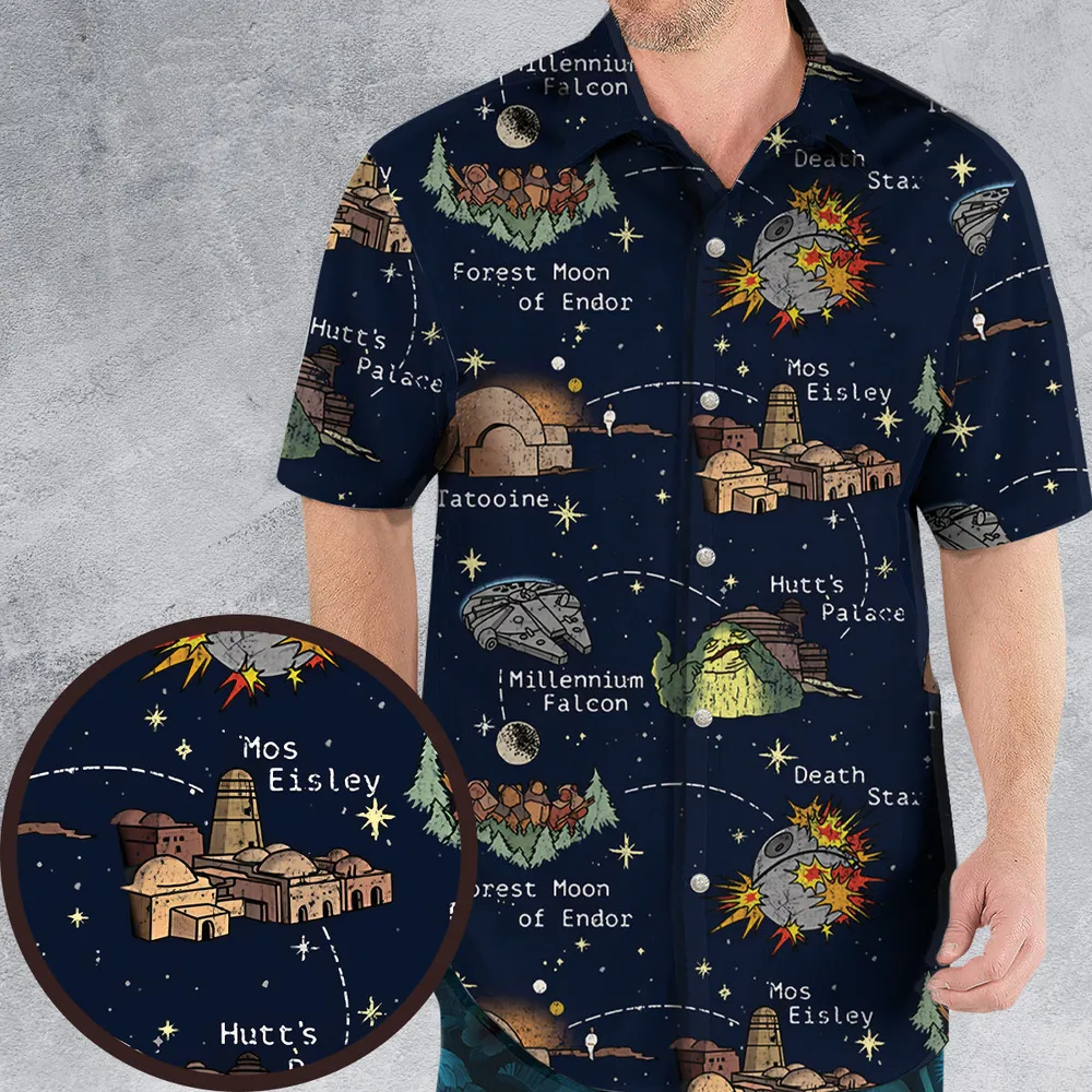 Points of Interest Star Wars Hawaiian Shirt - 1