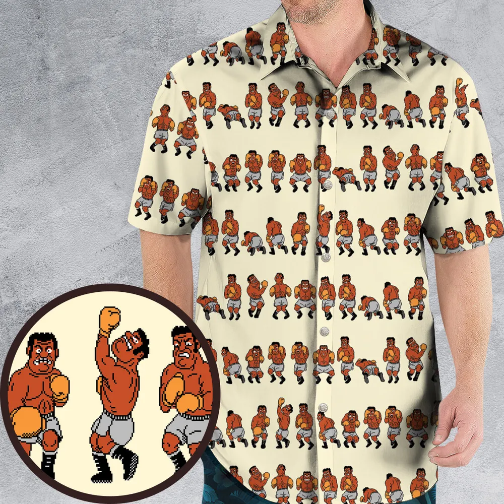 Mike Tyson's Punch-Out!! Hawaiian Shirt - 1
