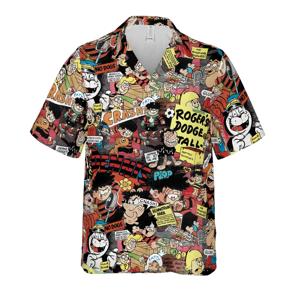 Retro Rebel Beano Hawaiian Shirt - 2