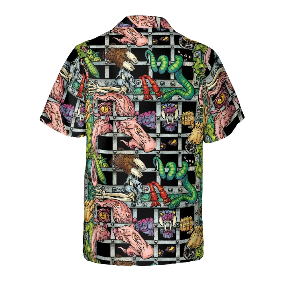 Castle Grayskull Dungeon He-man And The Masters Of The Universe Hawaiian Shirt - 3