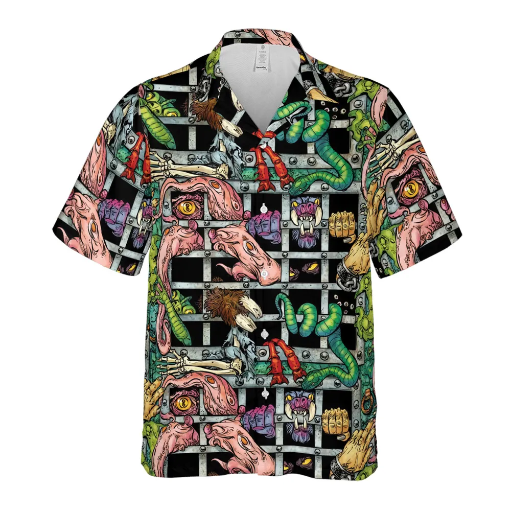 Castle Grayskull Dungeon He-man And The Masters Of The Universe Hawaiian Shirt - 2