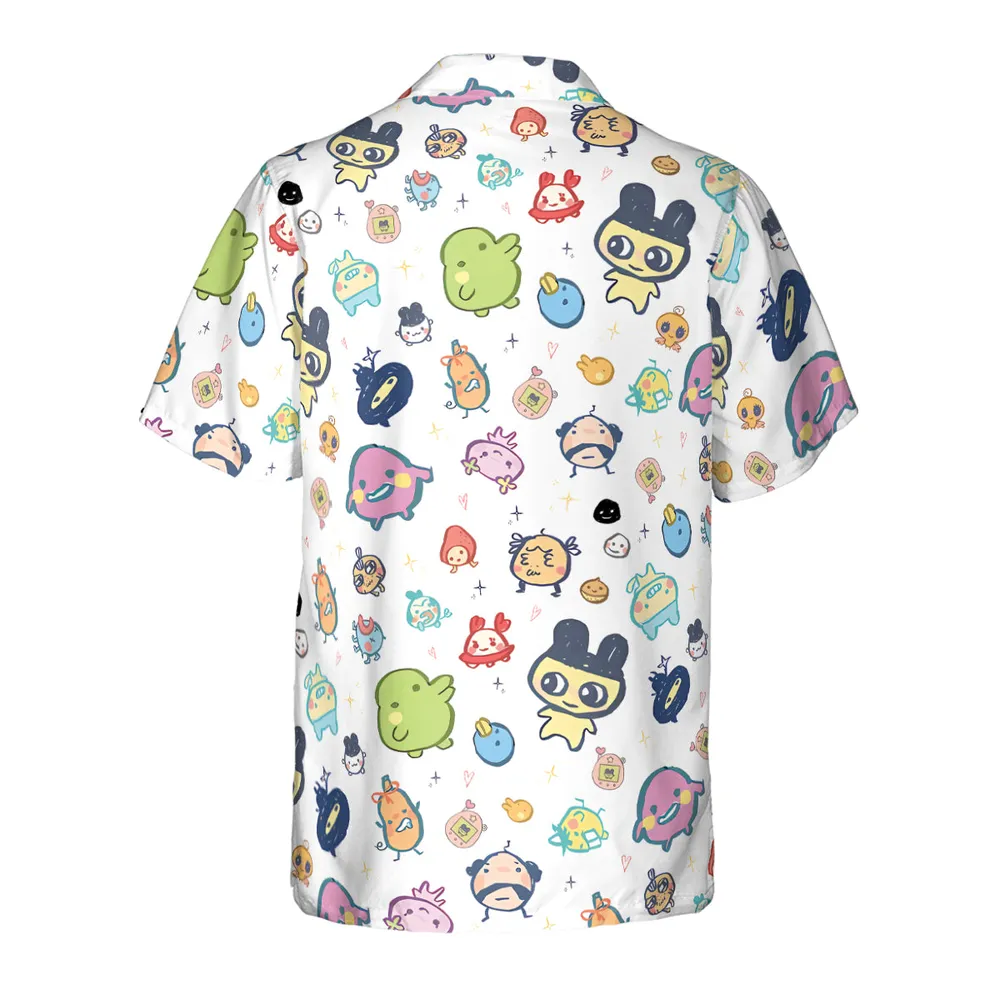 Digital Pets Tamagotchi Hawaiian Shirt - 3