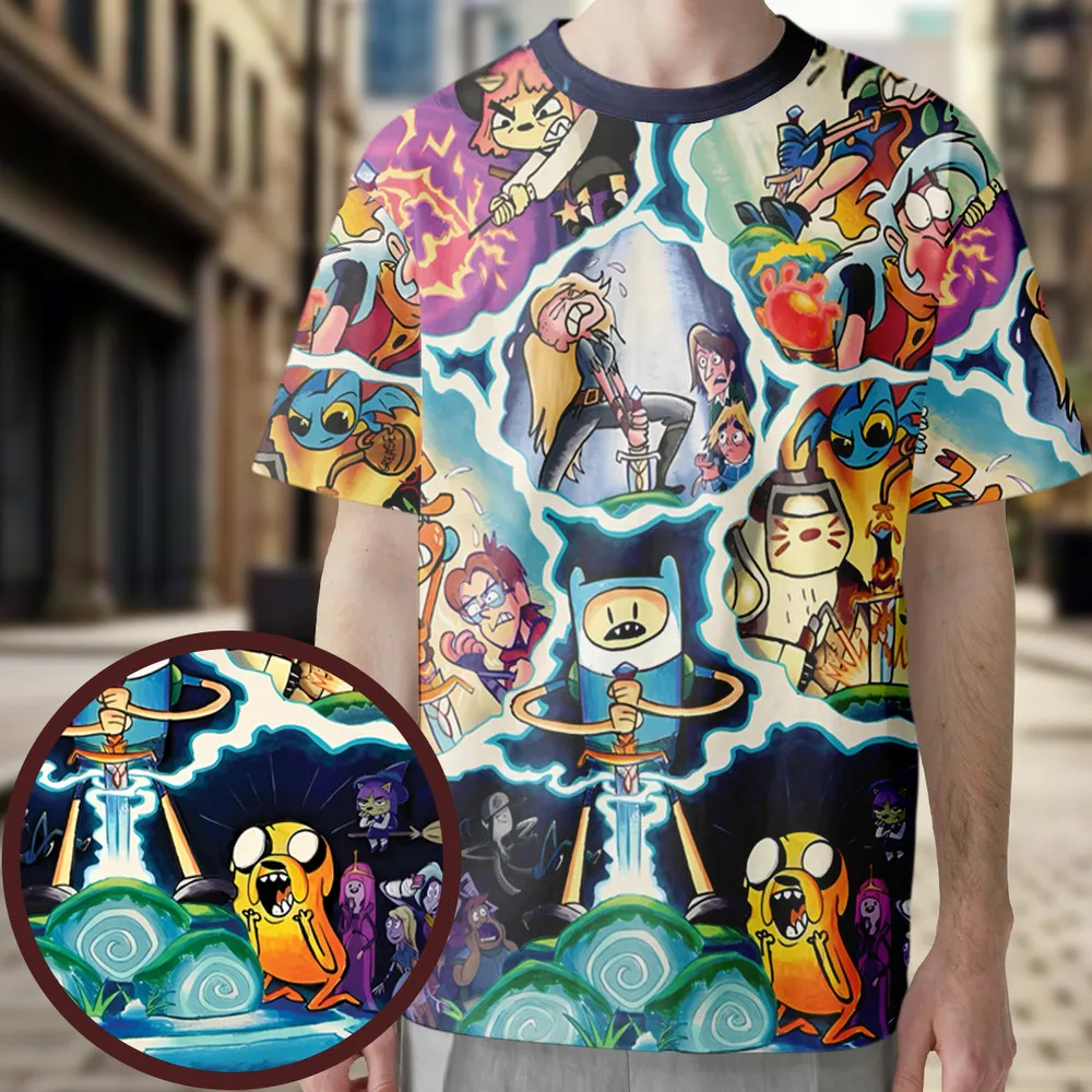 CN Excalibur All-Over Print Unisex T-Shirt - 1