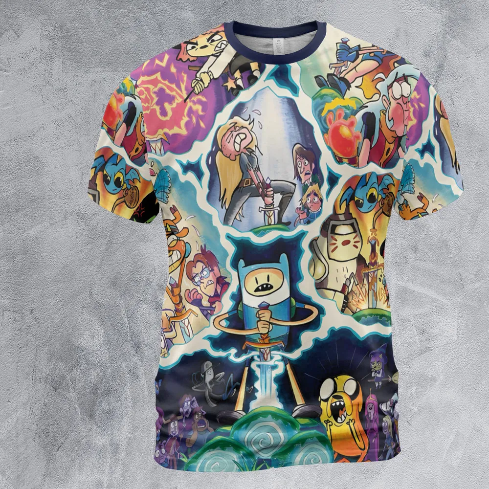 CN Excalibur All-Over Print Unisex T-Shirt - 2