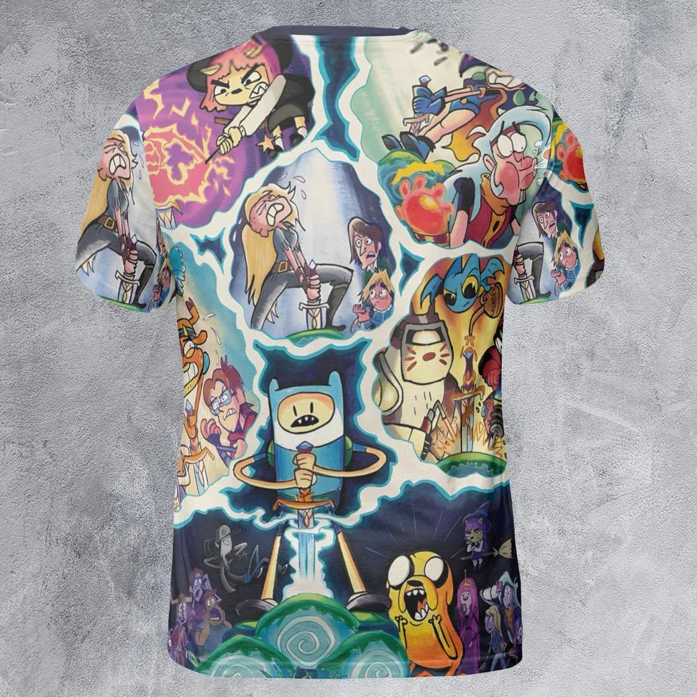 CN Excalibur All-Over Print Unisex T-Shirt - 3