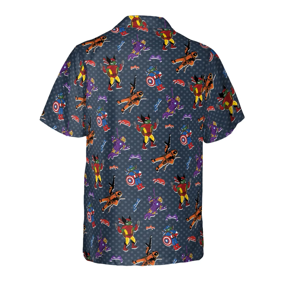 Super Turtles TMNTHawaiian Shirt - 3