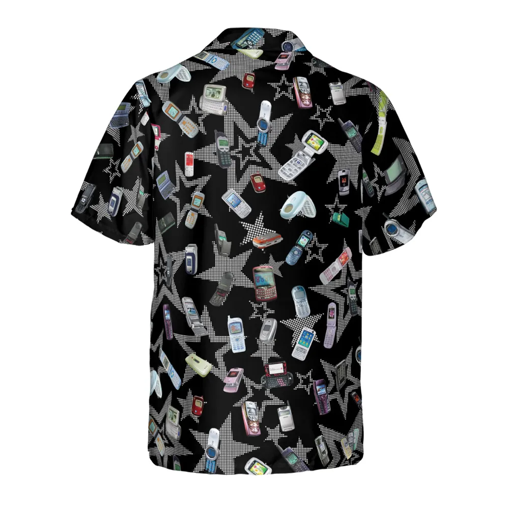 Retro Futurism Hawaiian Shirt - 3