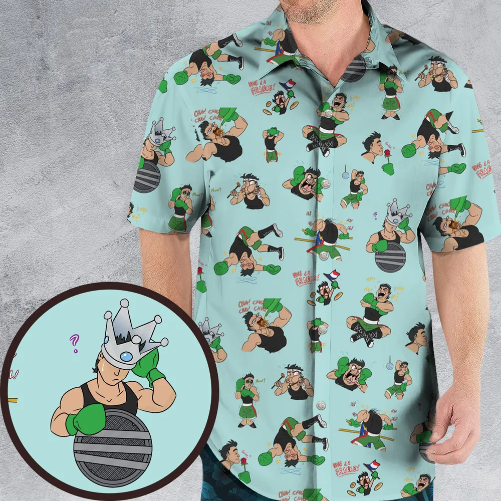 Mac baby Punch-Out Hawaiian Shirt - 1