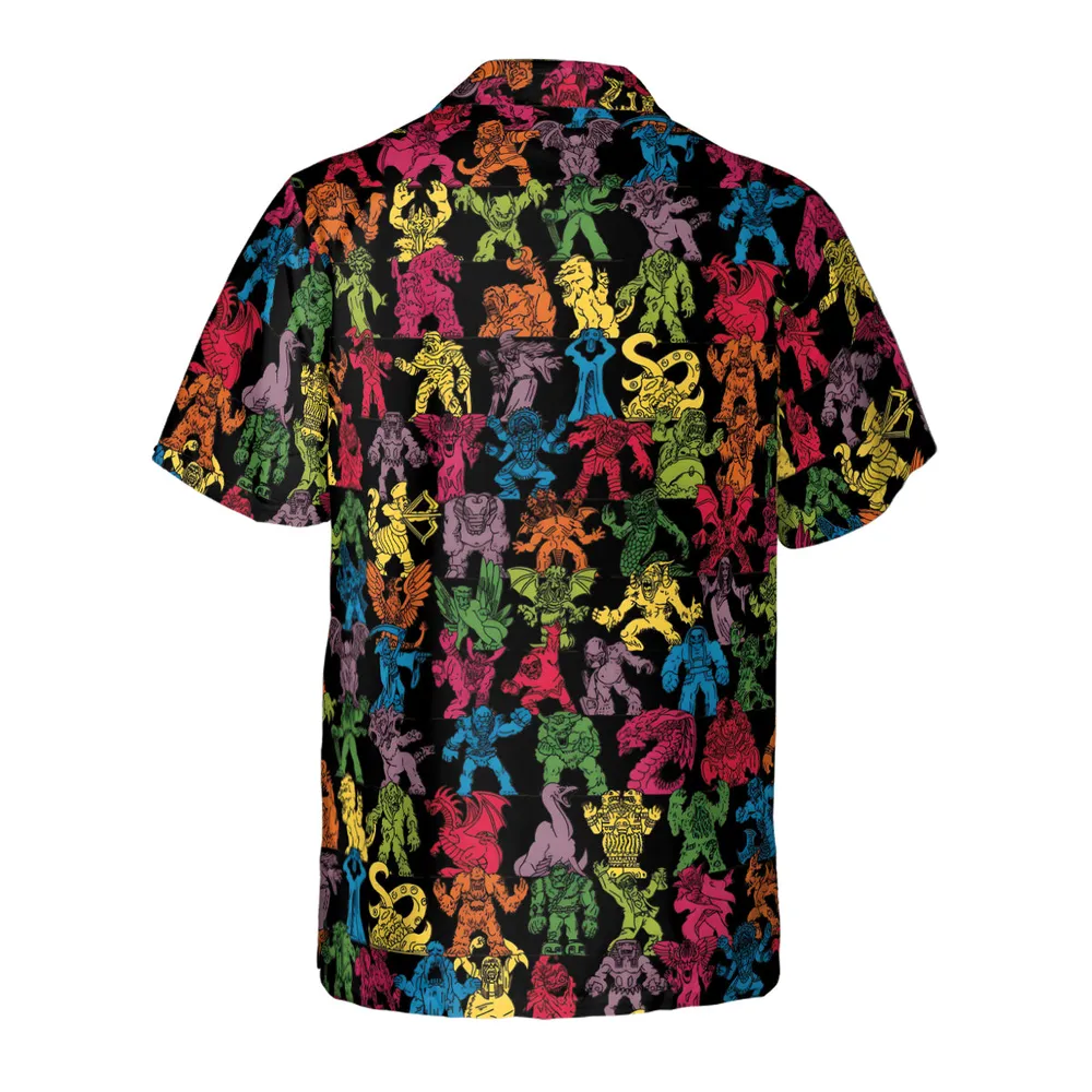 Cool Collection Monter In My Pocket Haunted Hawaiian Shirt - 3