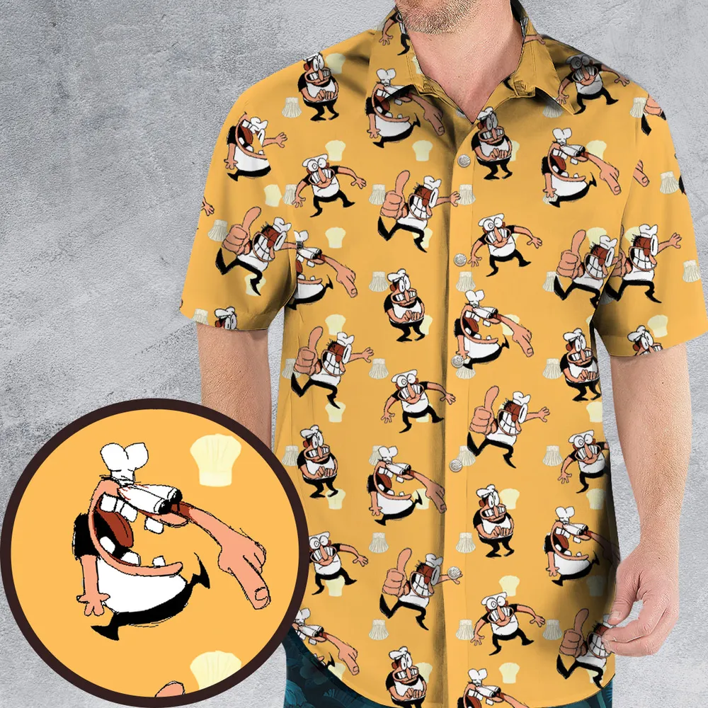 Peppino Sprites Pizza Tower Hawaiian Shirt - 1