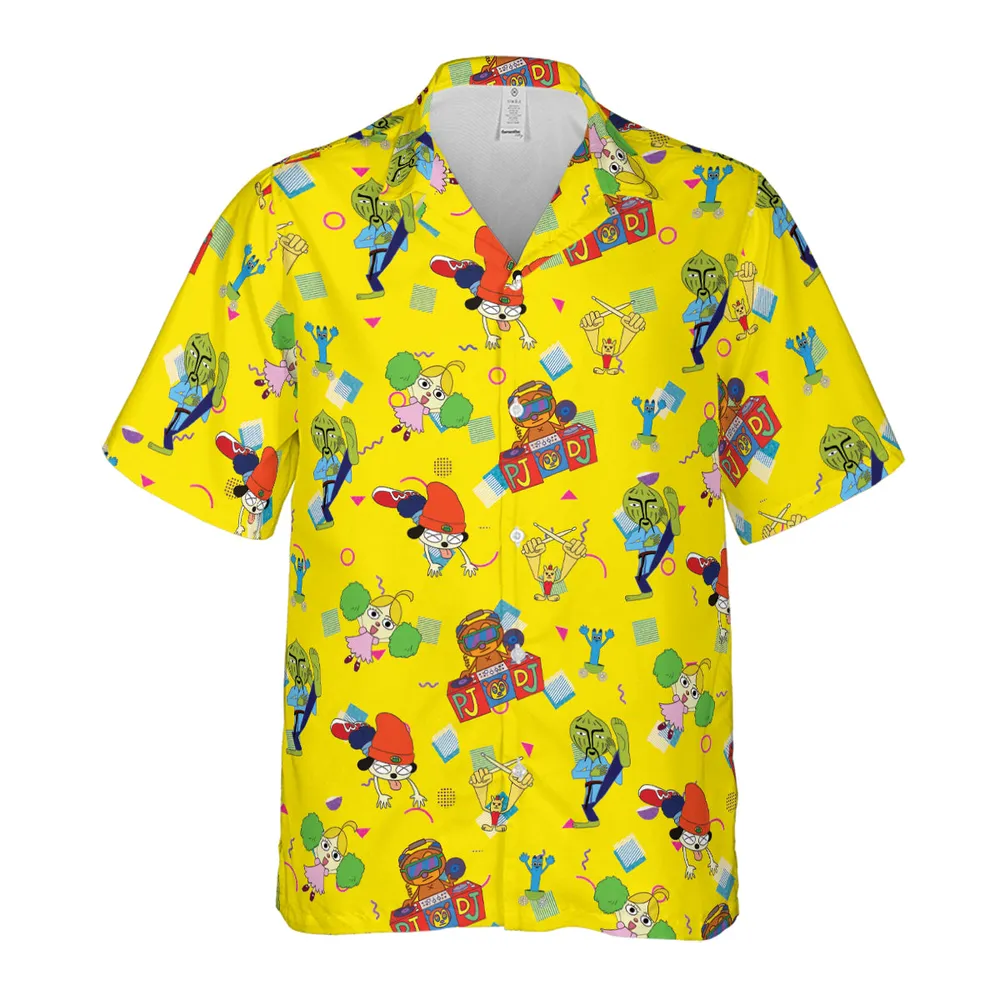 Parappa and Friends Hawaiian Shirt - 2