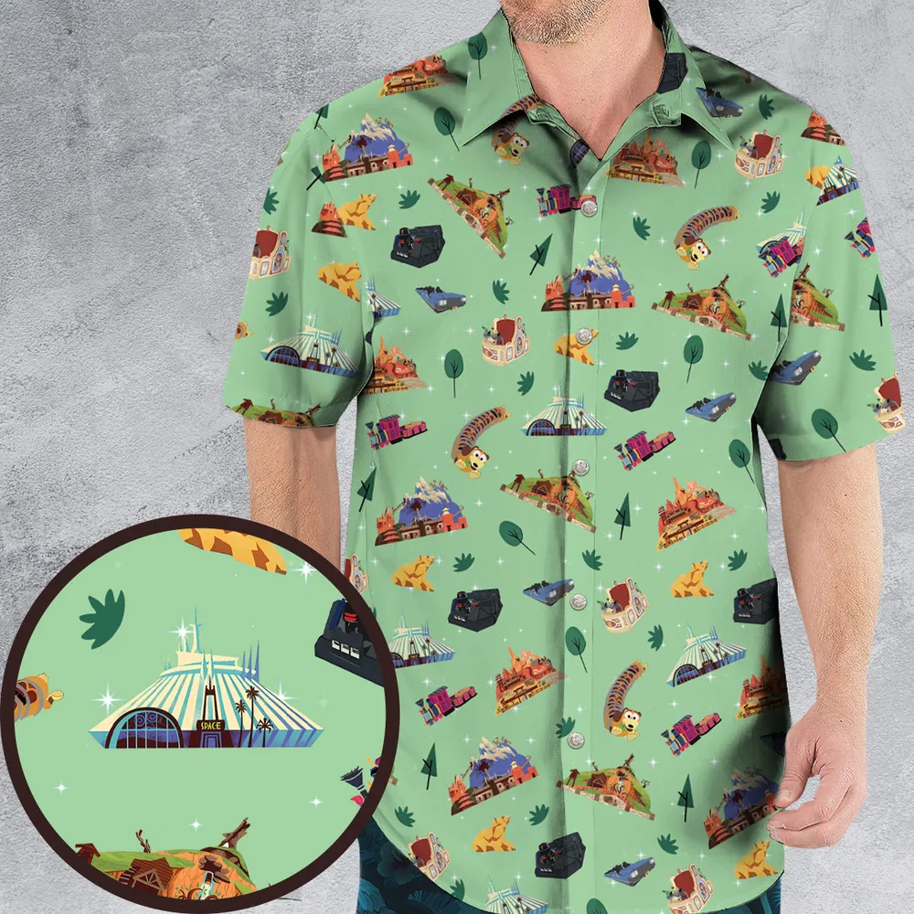 Slash Space Thunder Everest Hawaiian Shirt - 1