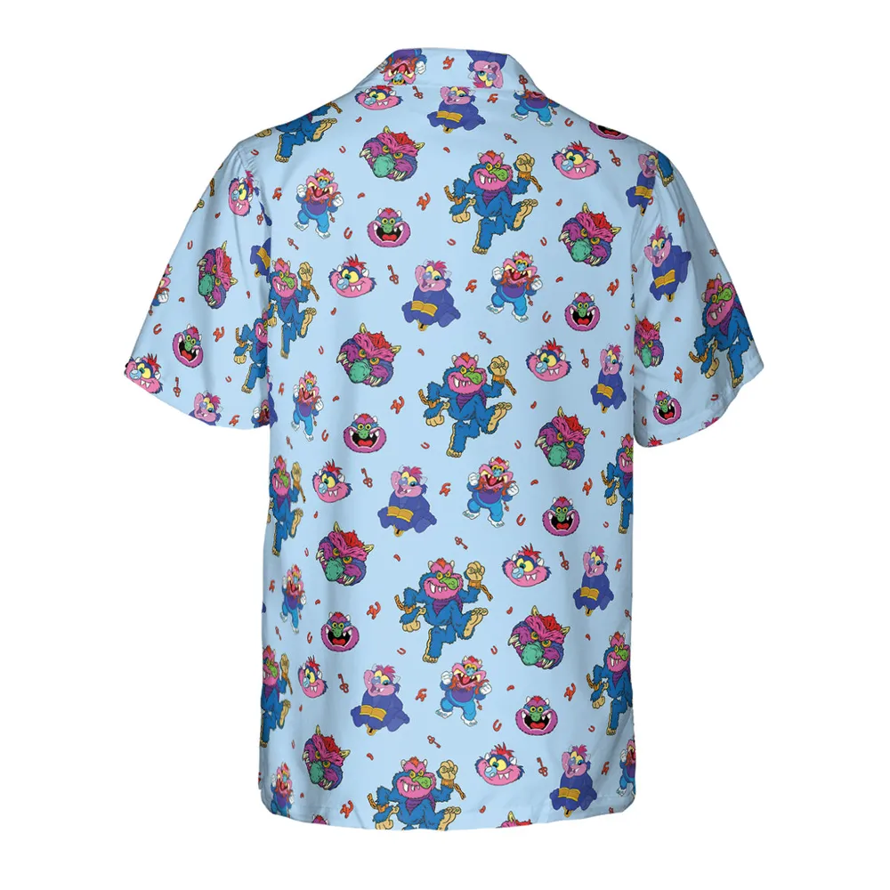 Blue Monster My Pet Monster Hawaiian Shirt - 3