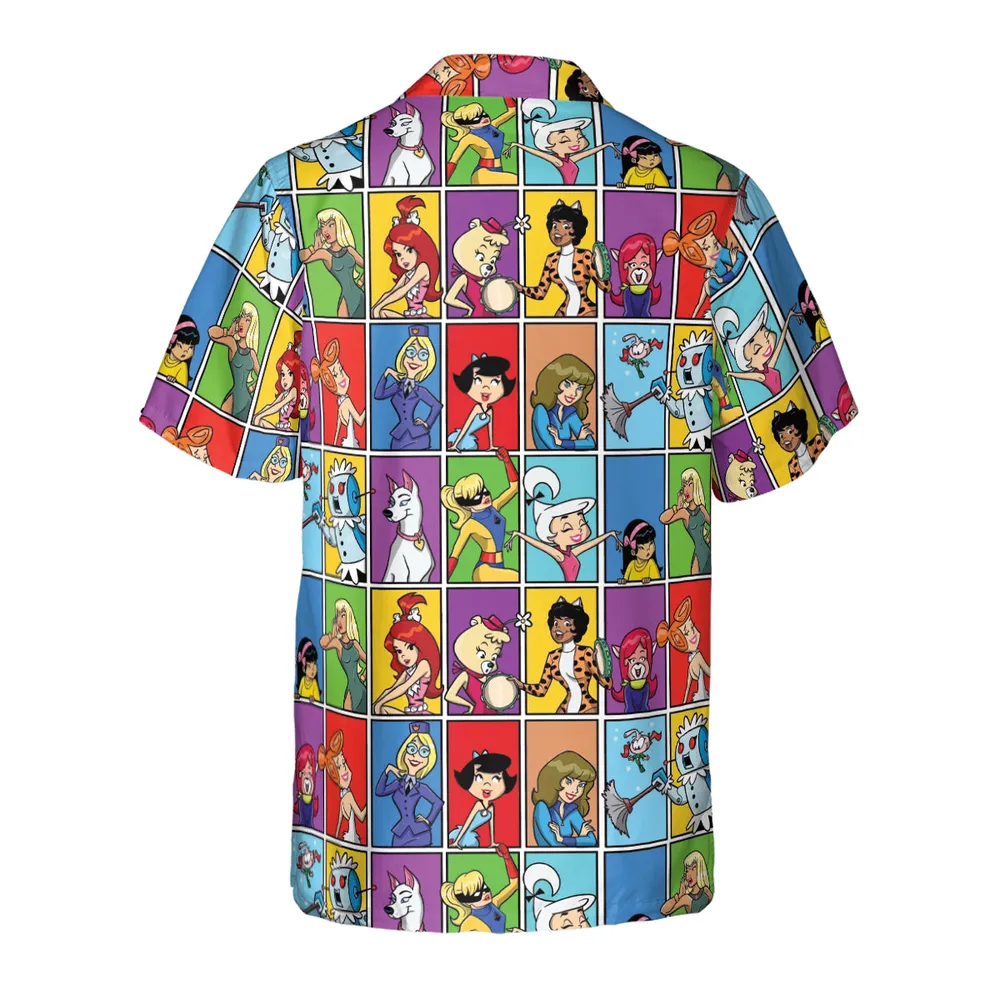 The women of Hanna Barbera Hawaiian Shirt - 3