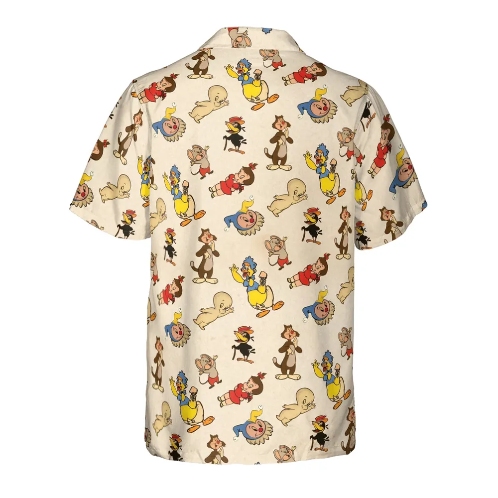 Harvey TV Stars Cartoon Characters Hawaiian Shirt - 3