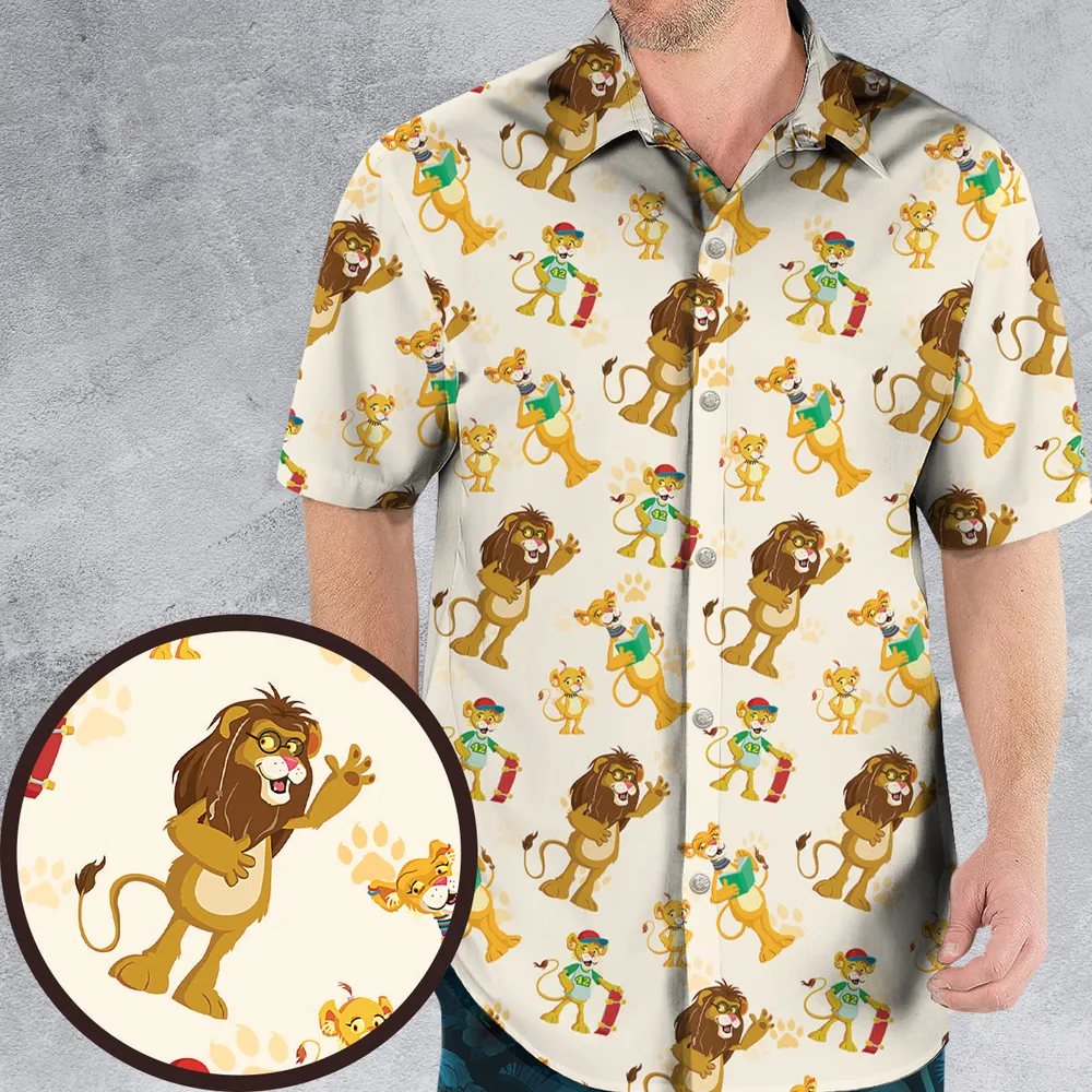 Between The Lions Characters Hawaiian Shirt - 1