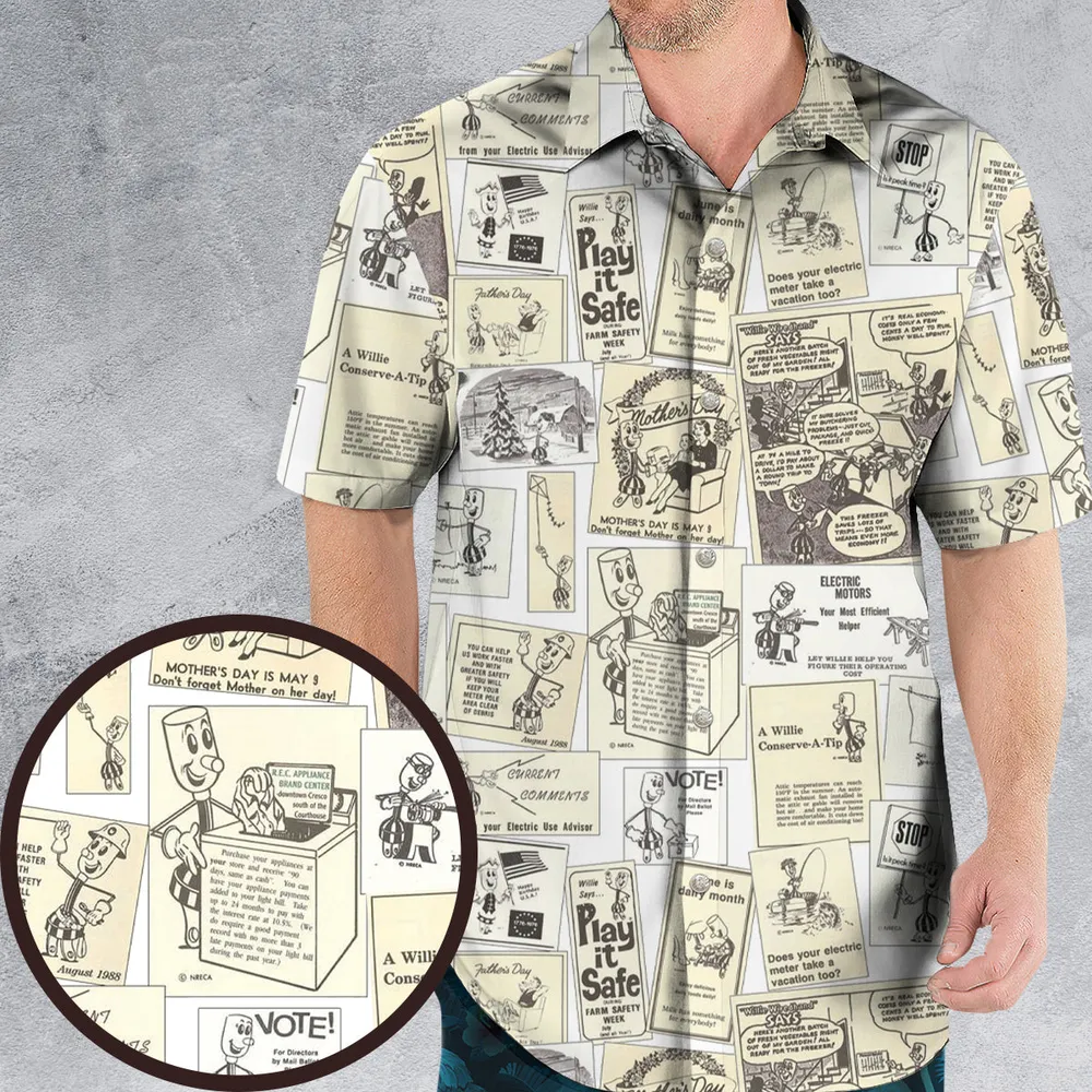 Willie Wiredhand Hawaiian Shirt - 1