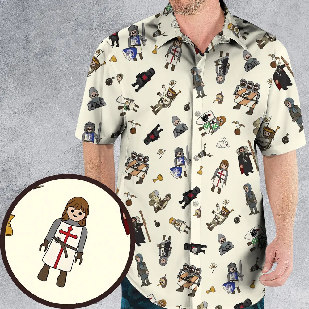 Holy Grail Toys Hawaiian Shirt - 1