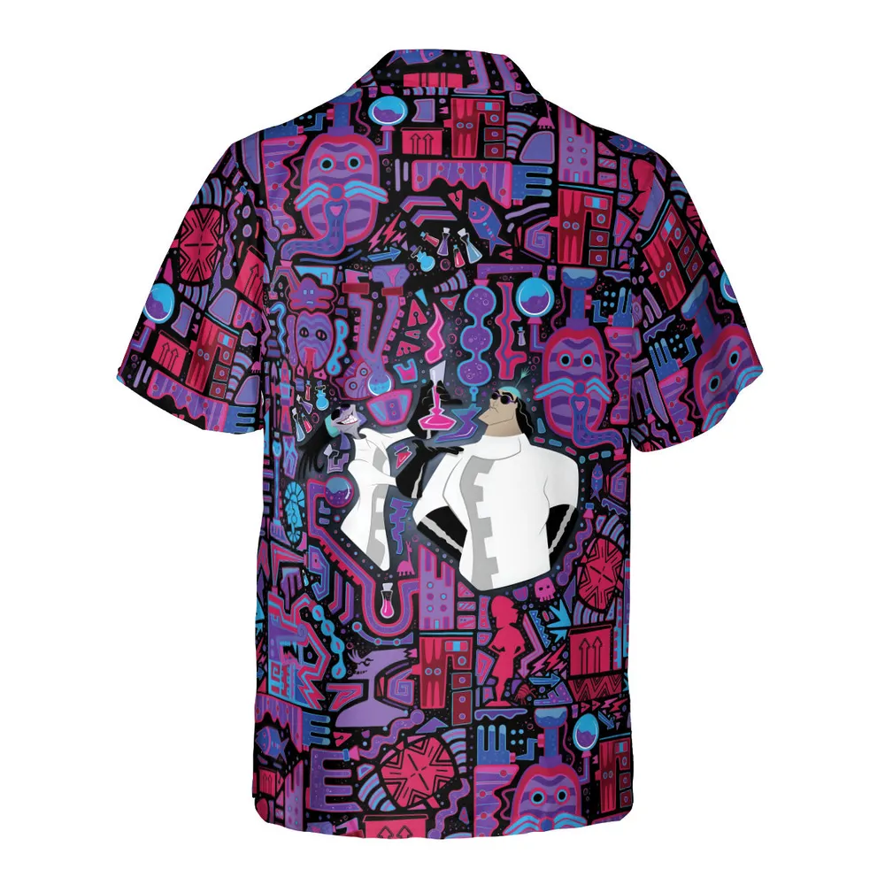 Mad Science Yzma The Emperor's New Groove Pocket Hawaiian Shirt - 3