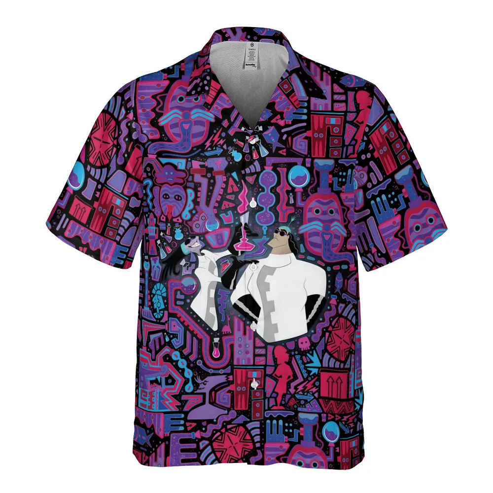 Mad Science Yzma The Emperor's New Groove Pocket Hawaiian Shirt - 2