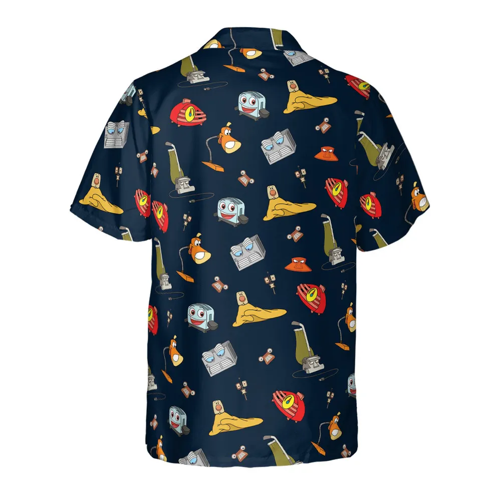 Brave Little Appliances The Brave Little Toaster Hawaiian Shirt - 3