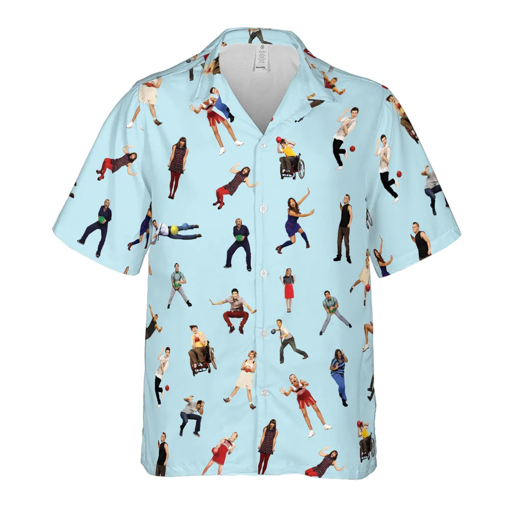 Team New Directions Glee Hawaiian Shirt - 2
