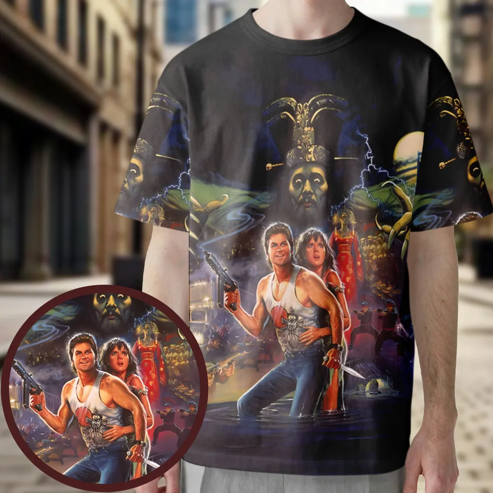 Cult Big Trouble in Little China Classic All-Over Print Unisex T-Shirt - 1