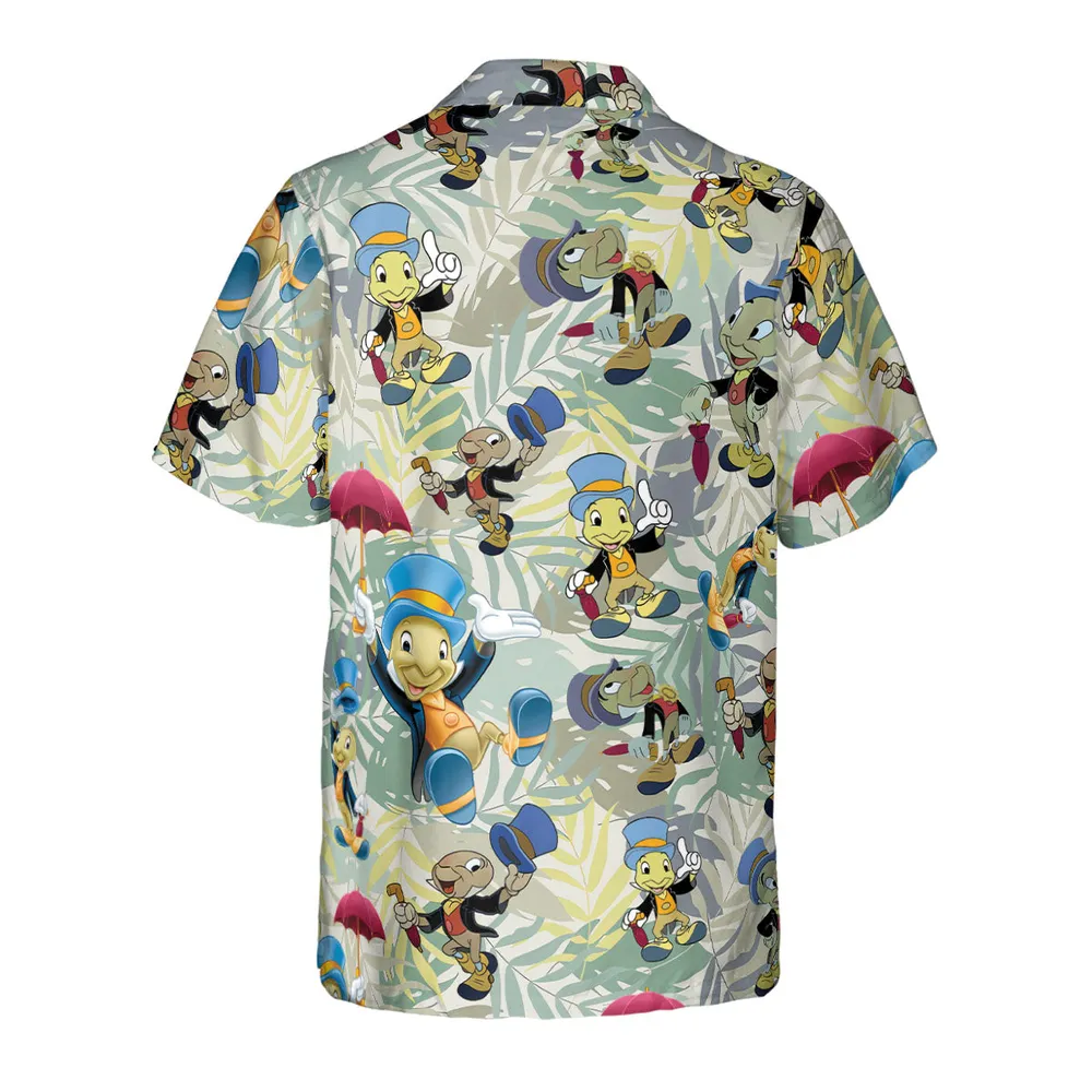 Jimmy Cricket Pinocchio Hawaiian Shirt - 3