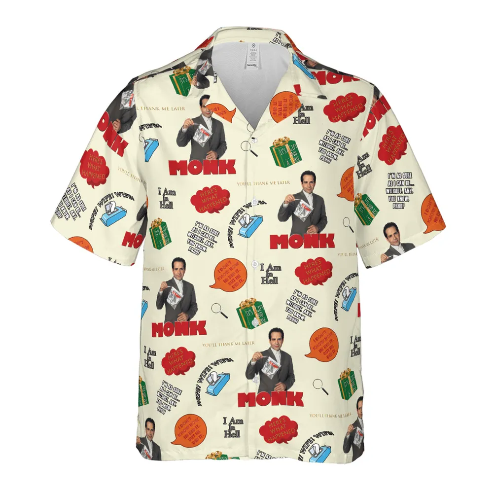 Here’s What Happened Monk Hawaiian Shirt - 2