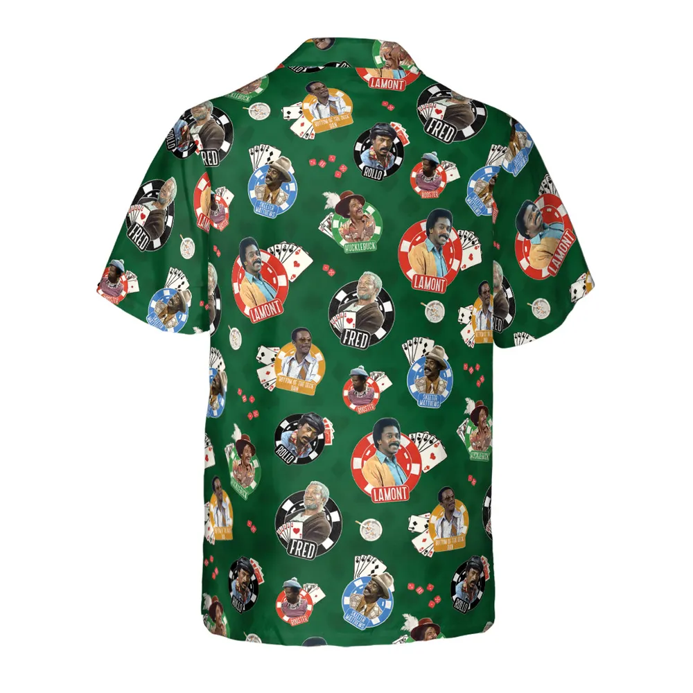 The Card Sharps Sanford and Son Hawaiian Shirt - 3