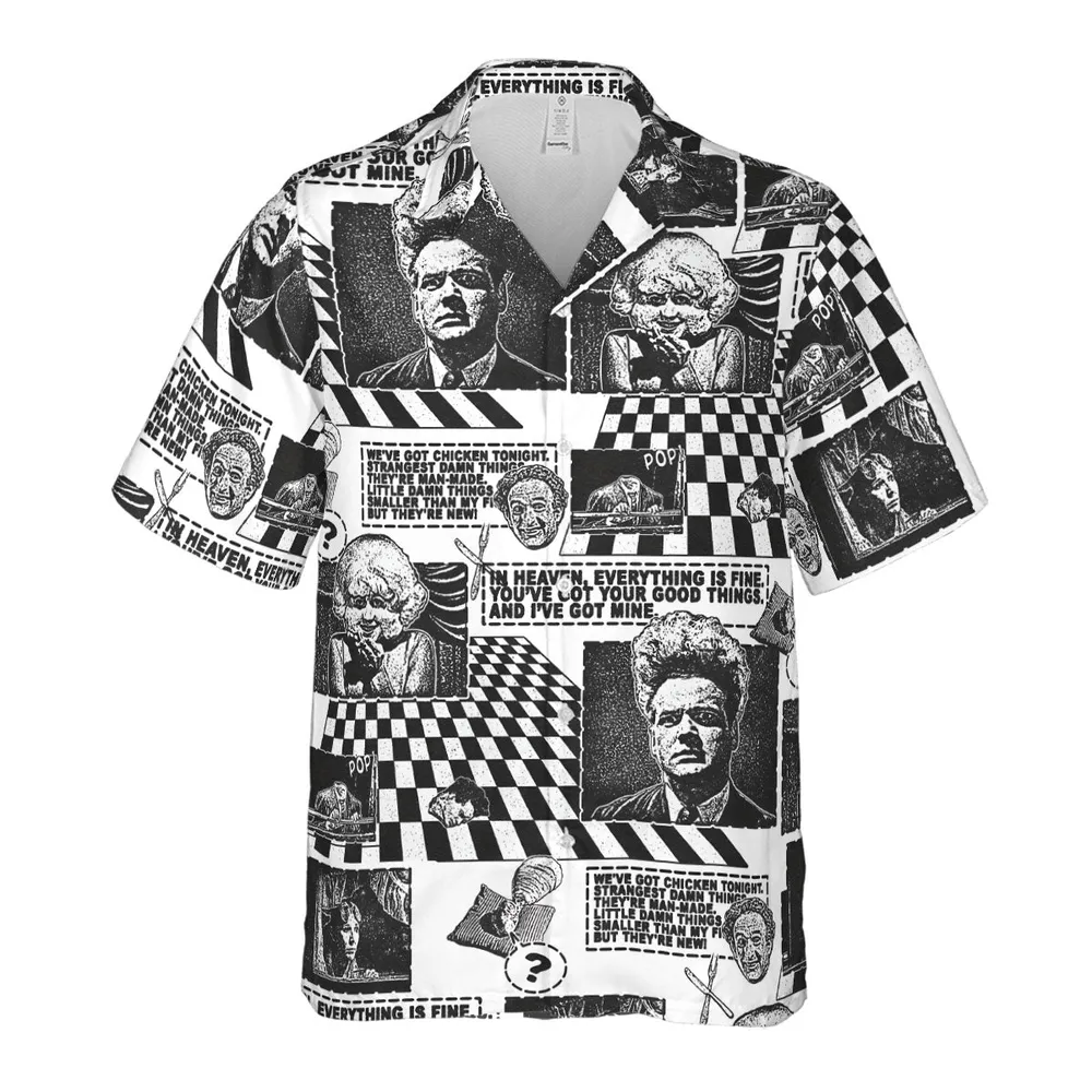 Surreal Disturbing Atmospheric A nightmare Eraserhead Hawaiian Shirt - 2