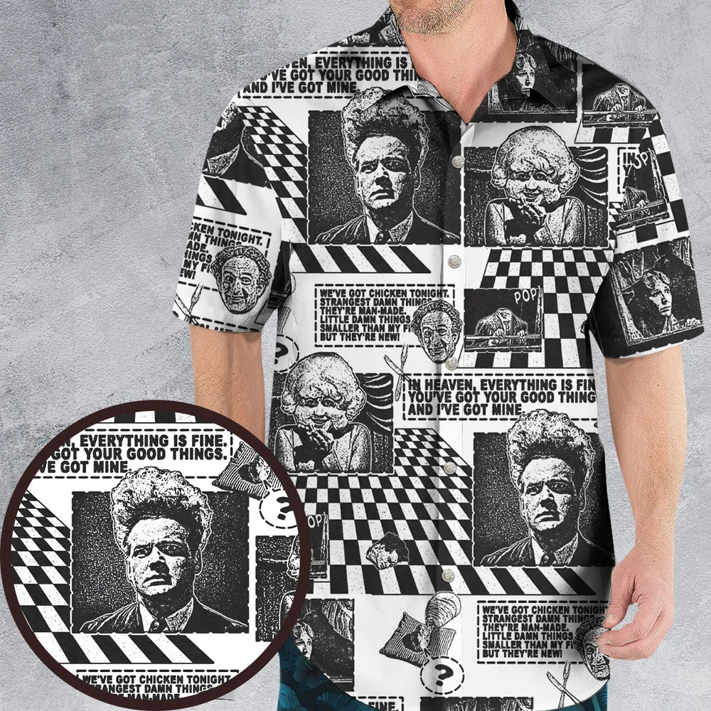 Surreal Disturbing Atmospheric A nightmare Eraserhead Hawaiian Shirt - 1
