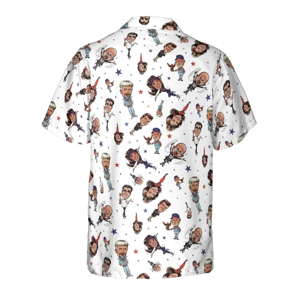 Red White Blaine Waiting For Guffman Hawaiian Shirt - 3