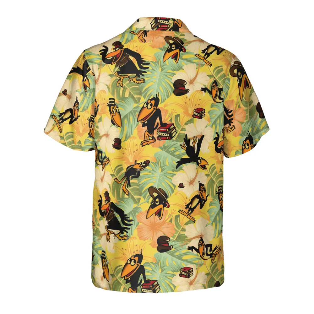 Bird Of A Feather Heckle And Jeckle Hawaiian Shirt - 3