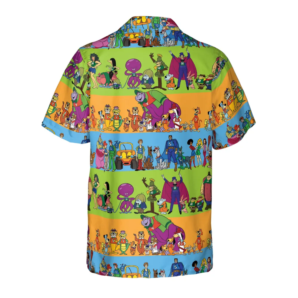 Yogi Yahooeys Scooby Doodies Really Rottens Laffalympics Hawaiian Shirt - 3