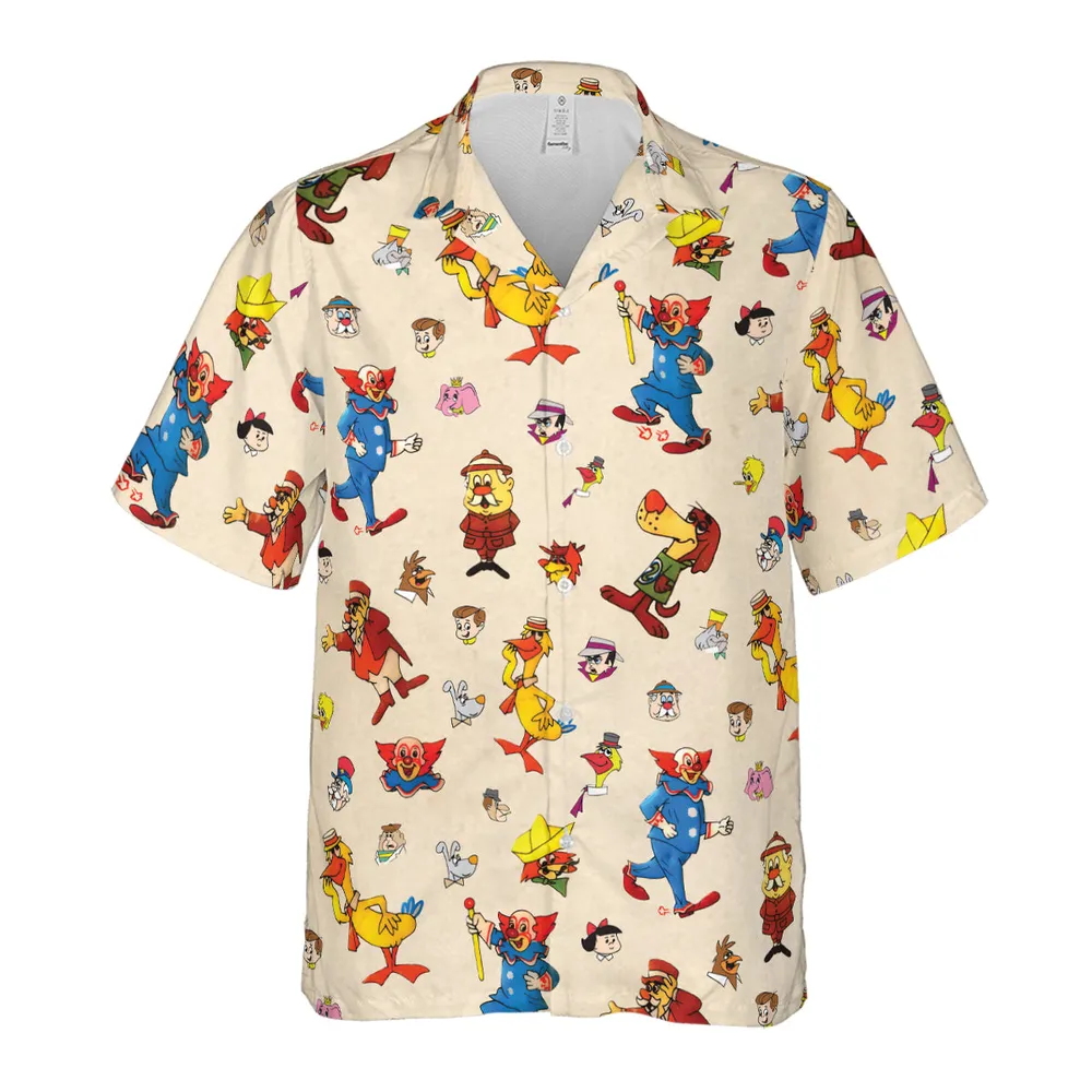 Bozo The Clown And Friends Hawaiian Shirt - 2