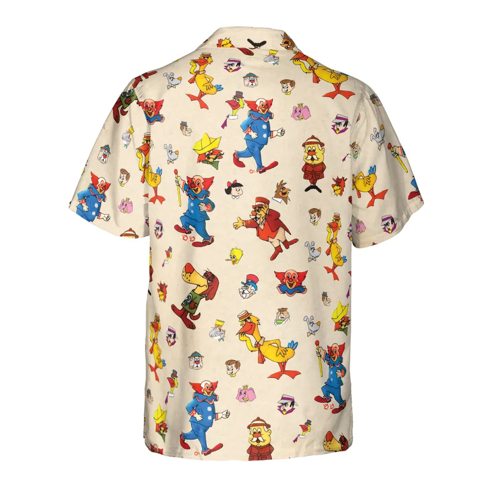 Bozo The Clown And Friends Hawaiian Shirt - 3