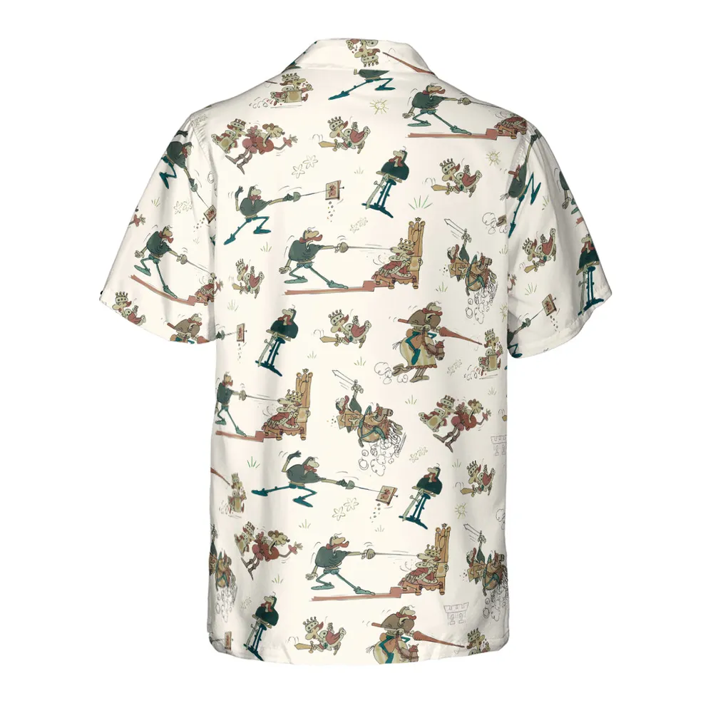 Cap'n Crunch And King Vitaman Character Hawaiian Shirt - 3