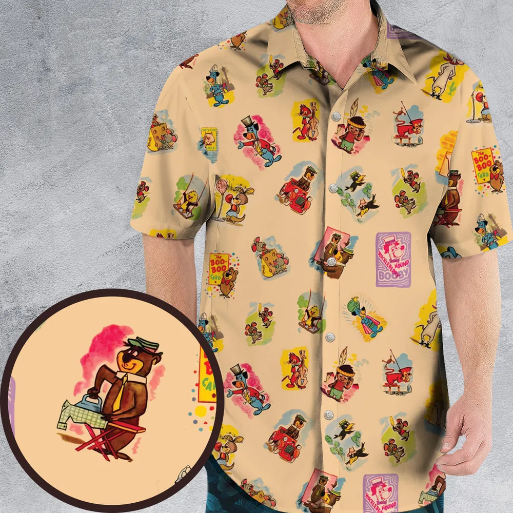 Huckleberry Hound Booby Hawaiian Shirt - 1