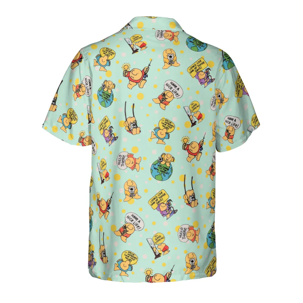Hullo There Ziggy Hawaiian Shirt - 3