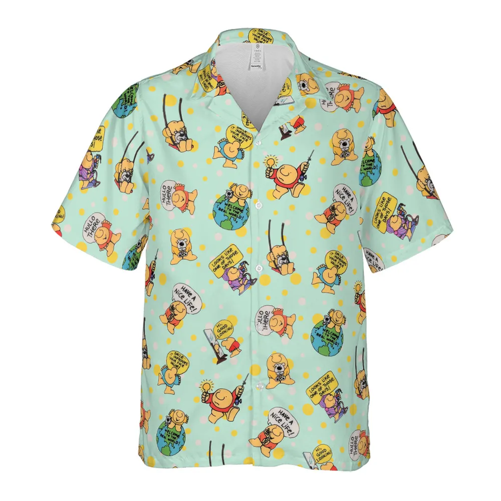 Hullo There Ziggy Hawaiian Shirt - 2